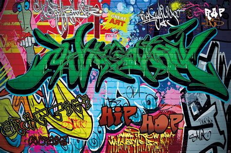 Wallpaper Hot Graffiti Wall Mural Cool Street Art | My XXX Hot Girl