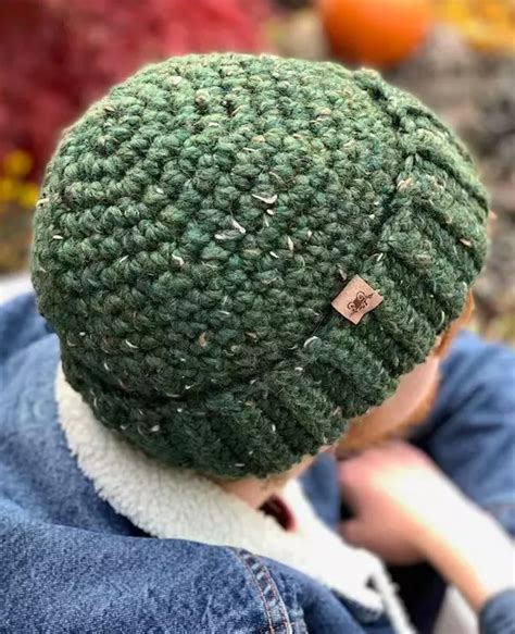 Super Bulky Crochet Men's Hat Pattern » Weave Crochet