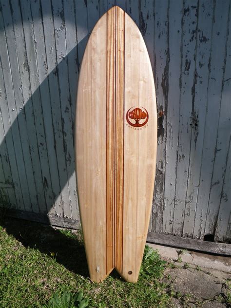 Wooden Surfboards: Andrew Wells from Grown Surfboards with another great board.