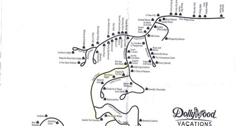 Amusement Authority: Dollywood Vacations Map