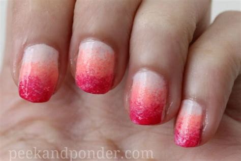 How to: Pink Gradient Nails | Peek & Ponder