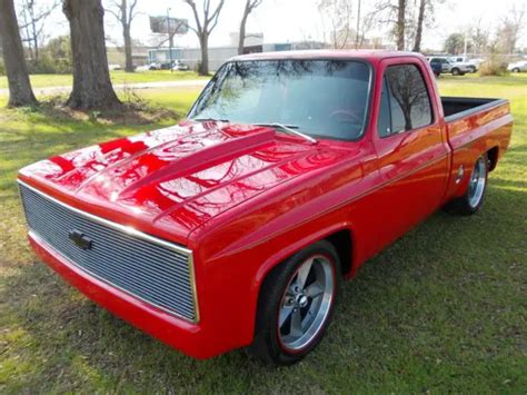 1981 CHEVY C10 SILVERADO STREET ROD CRUISER SHOW TRUCK COLD A/C NEW RESTO for sale - Chevrolet C ...