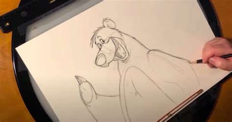 Learn How to Draw Baloo in Latest Installment of "Draw With Disney ...