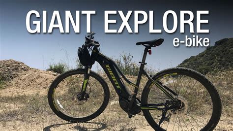 Quick Review on a Giant Explore e+ 3 Electric Mountain Bike - YouTube