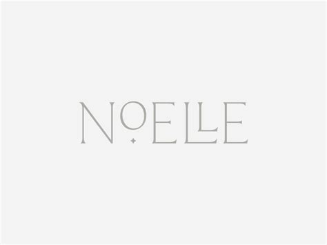 Noelle | Primary Logo by Breanna Rose on Dribbble