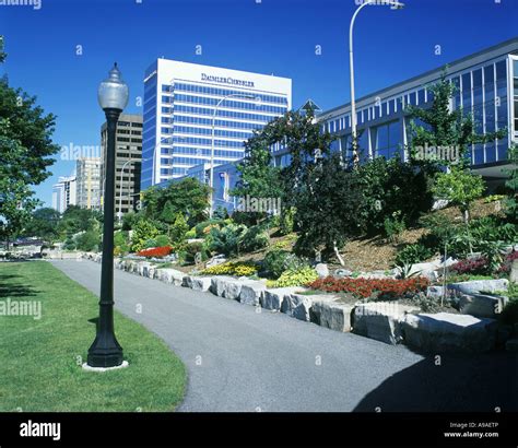 DIEPPE GARDENS DOWNTOWN WINDSOR ONTARIO CANADA Stock Photo, Royalty Free Image: 12304389 - Alamy