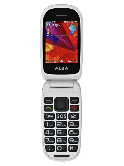 Review of Sim Free Alba Flip Mobile Phone with Dock