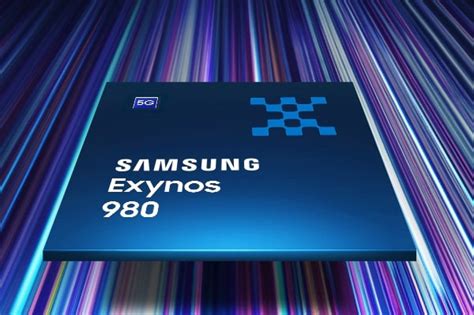 Samsung presenta il processore 5G Exynos 980