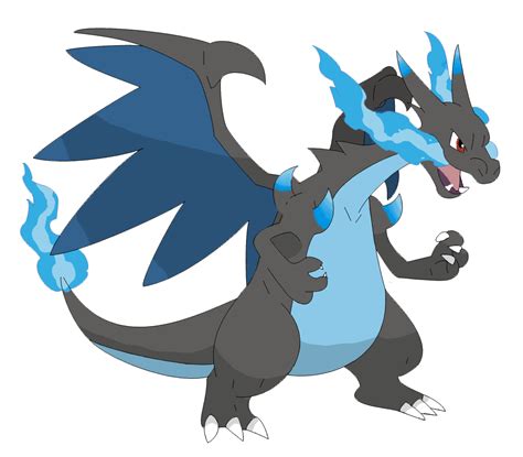 Mega Charizard X by ObsidianBlack555 on DeviantArt