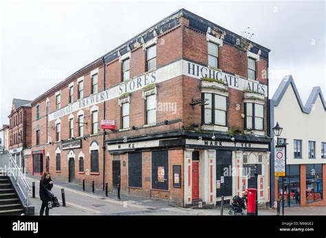 The Market Tavern in Walsall town centre, a closed down pub in the industrial West Midlands town ...