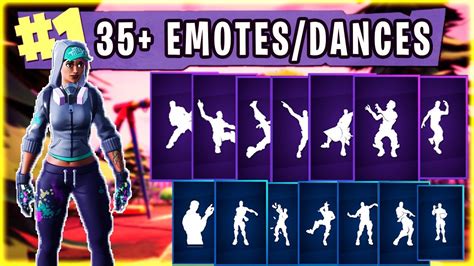 FORTNITE New "TEKNIQUE" Skin Showcased with 35+ Dances/Emotes | Fortnite SEASON 4 Battle Pass ...