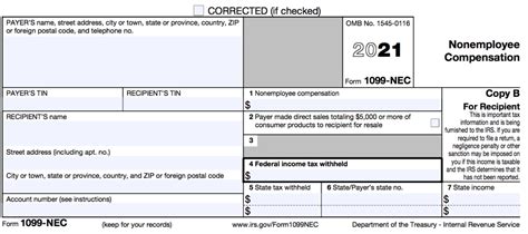 2023 Nec 1099 Form - Printable Forms Free Online