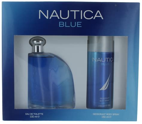 Nautica Blue by Nautica for Men Gift Set-EDT Cologne Splash-Palm Beach Perfumes