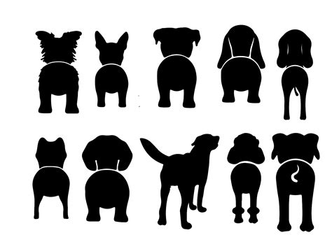 Dog Butt Clipart