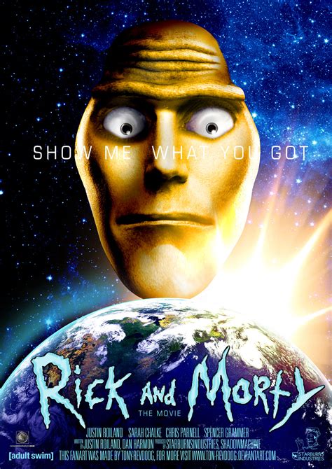 Rick and Morty Movie Poster by tony-revdoog on DeviantArt