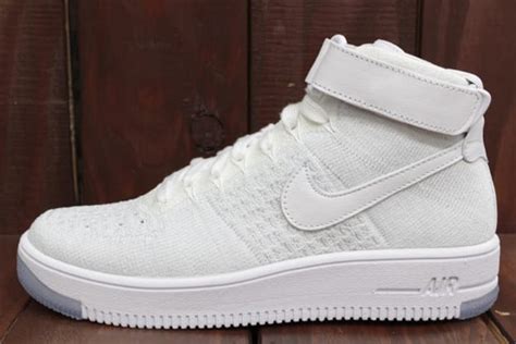 Nike Air Force 1 Flyknit High "White" | Complex