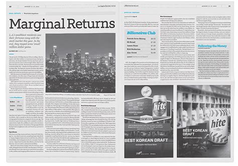 Los Angeles Business Journal on Behance