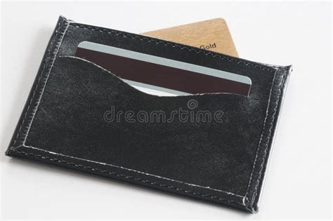 Black wallet. stock image. Image of spend, savings, leather - 12414975