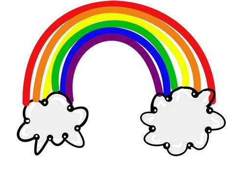 Rainbow clipart clipart cliparts for you – Clipartix