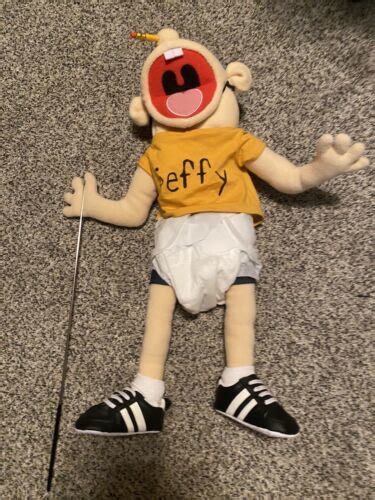 SML Jeffy Puppet signed by voice of Jeffy (Lance Thirtyacre) | #4571548906