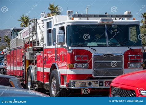 A Ventura City Fire Department Title On Fire Department Engines And ...