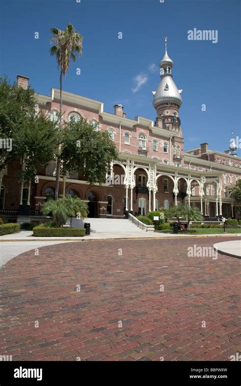 University Of Tampa Student Campus Building Tampa Florida Stock Photo - Alamy