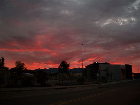 Red Sky At Morning Free Stock Photo - Public Domain Pictures