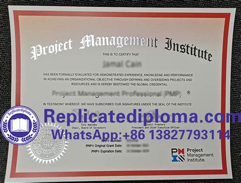 Buy fake Project Management Institute certificate, buy fake PMI diploma - replicatediploma.com