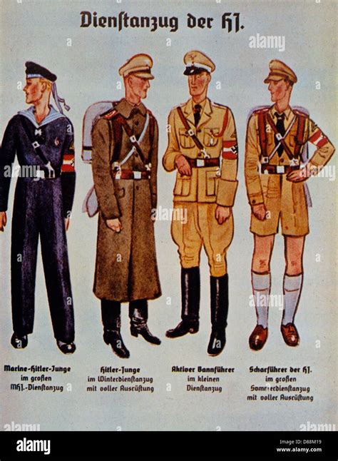 Hitler Jugend Uniforms Stock Photo, Royalty Free Image: 56739685 - Alamy