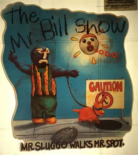 VINTAGE 70's SNL The Mr. Bill Show IRON ON T-SHIRT TRANSFER Mr. Sluggo ...