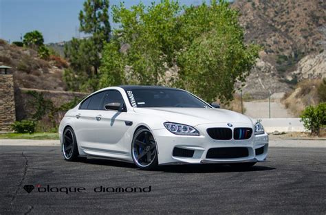 Distinctive and Stylish BMW 6-Series Shod in Matte Black Blaque Diamond Wheels — CARiD.com Gallery