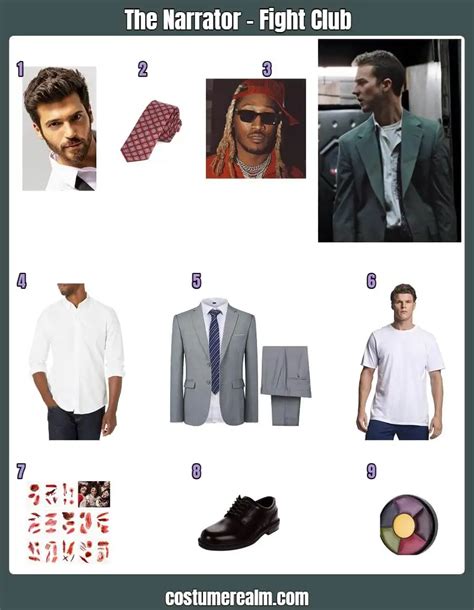 How To Dress Like The Narrator Edward Norton Guide For Cosplay & Halloween