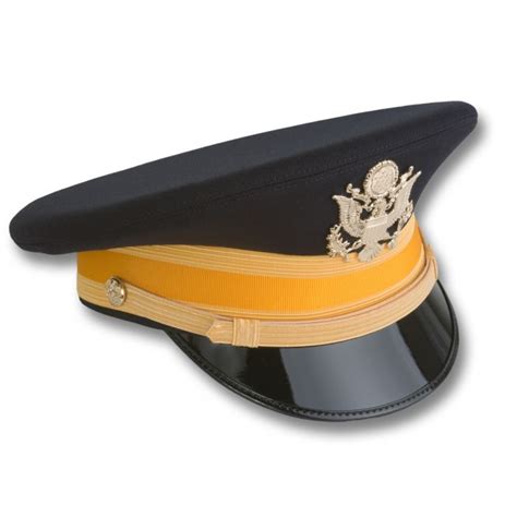 Male Company Grade Officer ASU Service Cap with Insignia