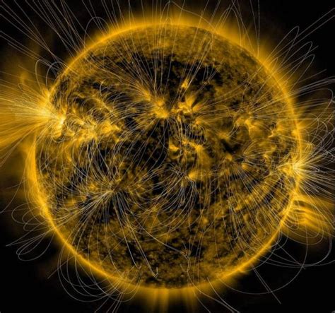 Impressive Sun’s Magnetic Field | WordlessTech