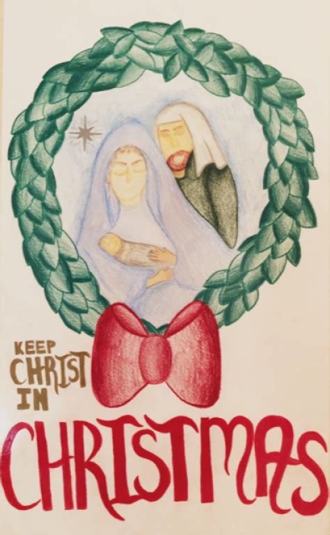 Keep Christ in Christmas Poster Contest | St. Theresa of Avila Catholic Church