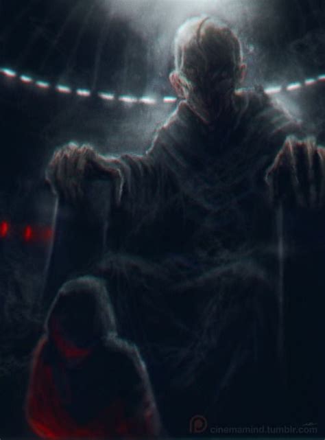 Supreme Leader Snoke fan art by Cinemamind | Star wars art, Dark side star wars, Star wars theme