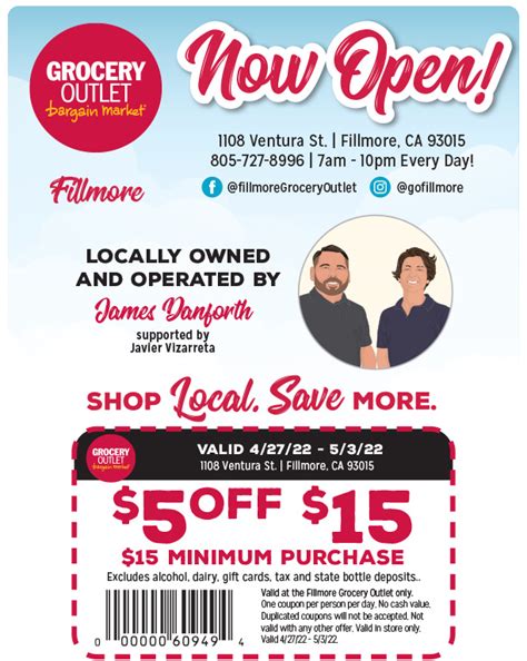 Fillmore Grocery Outlet Special Offer - Grocery Outlet