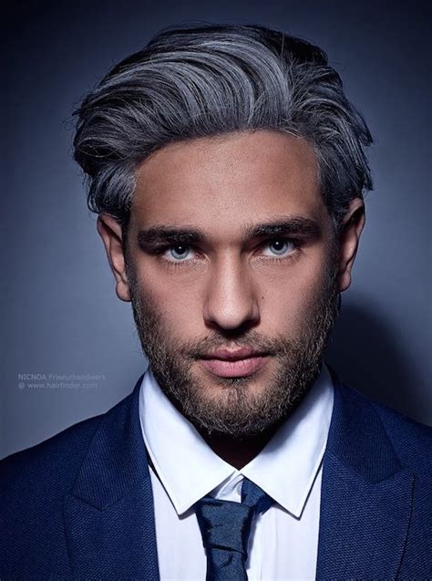 20 Amazing Gray Hairstyles For Men - Feed Inspiration