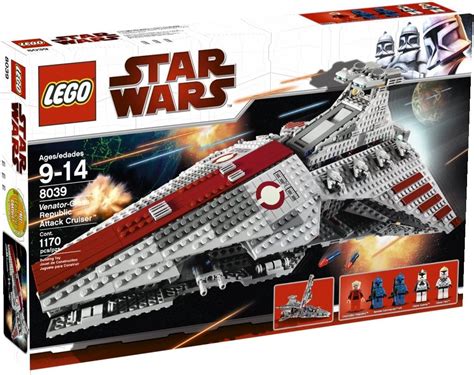 LEGO Star Wars: The Clone Wars Venator-Class Republic Attack Cruiser ...