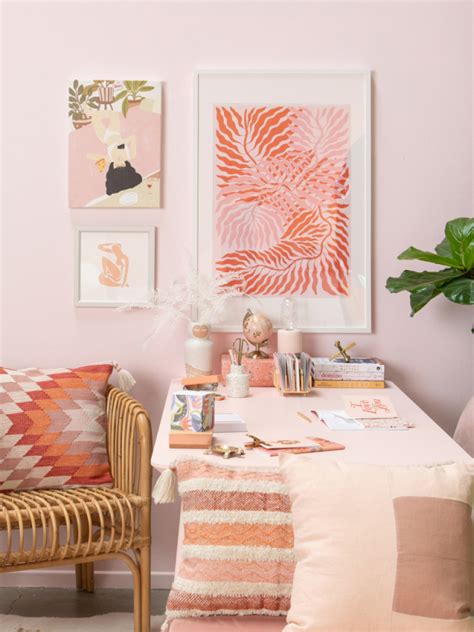 My Pink Office Decor Inspiration - Anna in the House