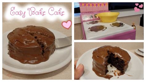 Easy Bake Oven Chocolate Cake!!! - YouTube