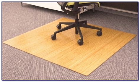 A Complete Guide On Bamboo Chair Mats For Carpet