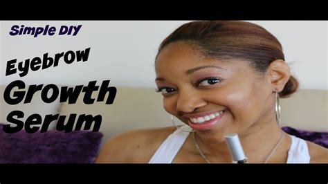 DIY Eyebrow Growth Serum - YouTube