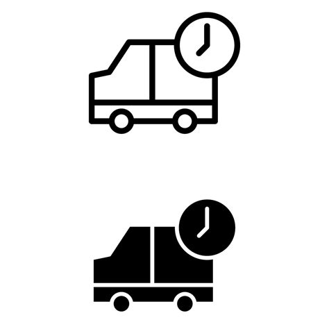 Delivery icon vector set. post illustration sign collection. cargo symbol or logo. 24607606 ...