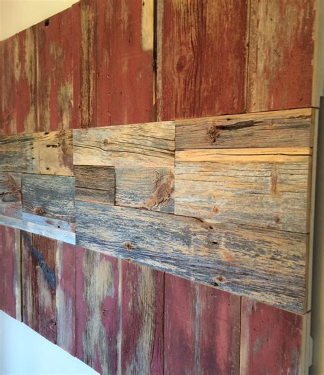 Modular Reclaimed Barn Wood Wall Panels by Prairiewoodworking