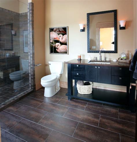 40 brown bathroom floor tiles ideas and pictures 2022