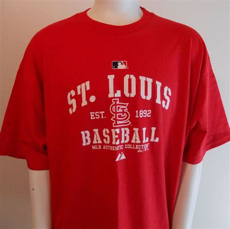 St. Louis Cardinals Est 1892 T-Shirt Extra Large XL MLB Authentic ...