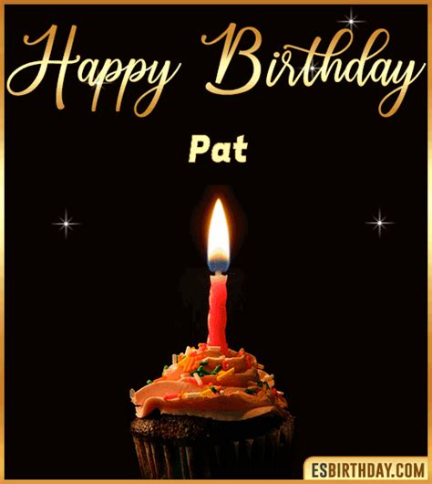 Happy Birthday Pat GIF 🎂 Images Animated Wishes【28 GiFs】