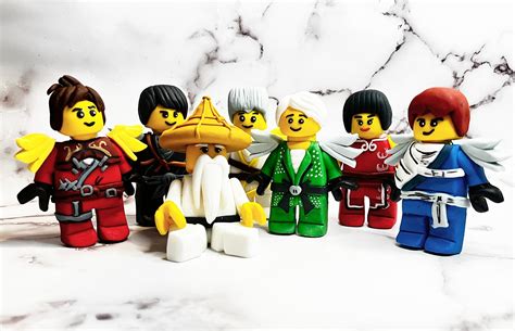 NEW 3D Ninjago Season 2 Fondant Topper. Approx. 4 - Etsy Australia