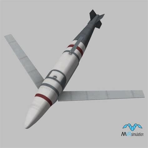 GBU-62B-V-1-B.US.grey 3D Model | MVRsimulation